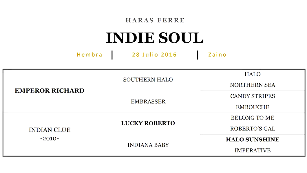 Lote INDIE SOUL (EMPEROR RICHARD - INDIAN CLUE)