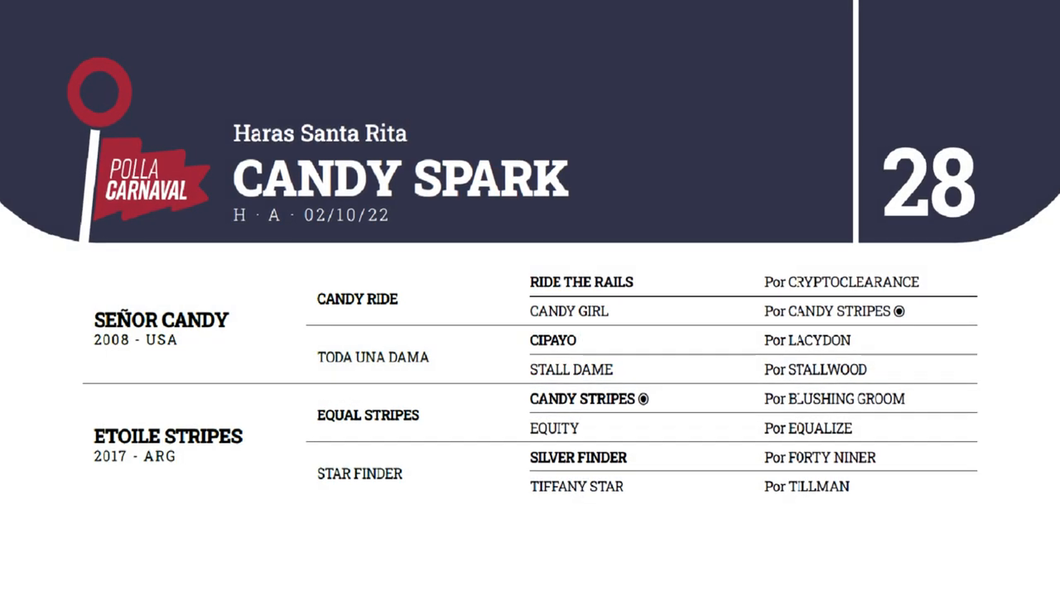 Lote CANDY SPARK