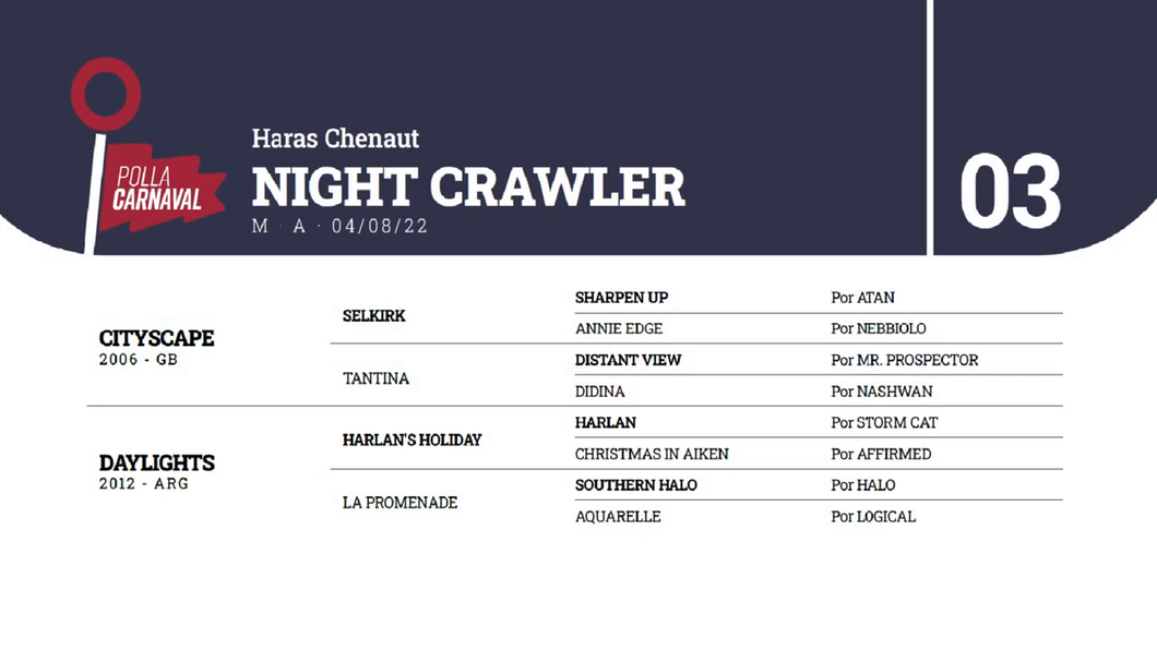 Lote NIGHT CRAWLER