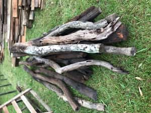 Lote POSTES MADERA DURA