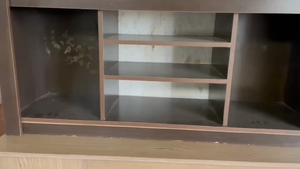 Lote Escritorio y mueble repisa
