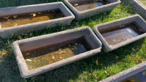 Lote 2 PILETAS DE HORMIGÓN