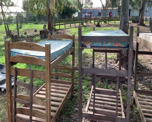 Lote 2CUCHETAS CON 2 COLCHONES