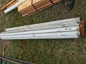 Lote CORTINAS DE ENRROLLAR DE MADERA 2 MT