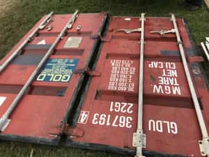 Lote 2 PUERTAS DE CONTEINER2,30 X 2,50