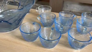 Lote Pirex con tazas