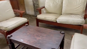 Lote Juego de living y mesita
