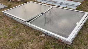 Lote ventana de aluminio 