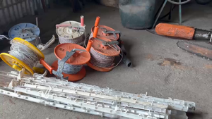 Lote piques y riles electricos 