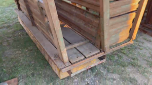 Lote BALANZA PARA GANADO DE HIERRO