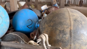 Lote bollas de control y varios 
