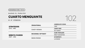  CUARTO MENGUANTE