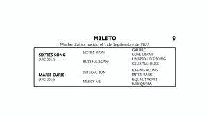 MILETO (SIXTIES SONG -  MARIE CURIE por  INTERACTION)