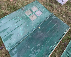 Lote 2 PUERTAS DE MADERA (1.70 X 1.50)