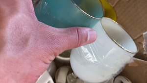 Lote VASOS- COMPOTERAS- COPAS Y TAZAS