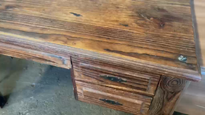 Lote ESCRITORIO DE MADERA