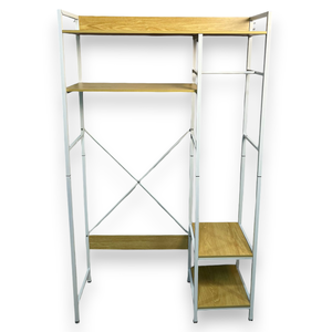  ORGANIZADOR PARA INODORO DE METAL Y MADERA 