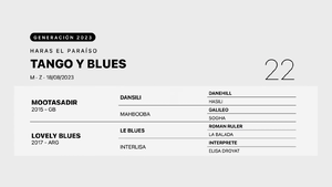  TANGO Y BLUES