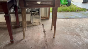 Lote escritorio antiguo chico