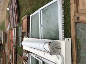 Lote VENTANA PVC CON PERCIANA DE PVC Y CAJON DE MADERA 1,50X 1,80