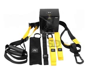  BANDAS DE ENTRENAMIENTO TRX PRO 3-3 FITNESS SUSPENSION Color: amarillo, rosa, verde