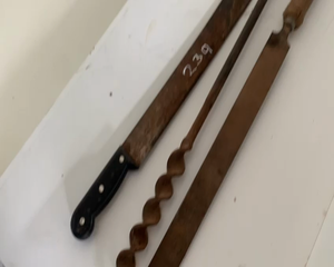 Lote ESCOFINA-MECHA MANO-MACHETE