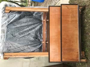 Lote CAMA DE 2 PLAZAS CON COLCHON