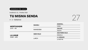  TU MISMA SENDA