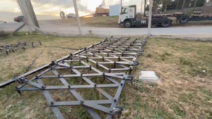 Lote rastras 4 cuerpos de arrastre