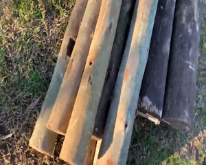 Lote COLUMNAS DE MADERA(3.40 MTS)