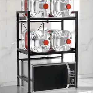  ESTANTE AJUSTABLE EXTENSIBLE CON SOPORTES Color: negro, blanco