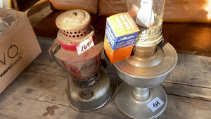Lote LAMPARA ALADINO Y FAROL