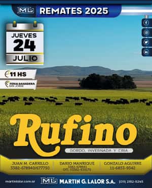 Rufino (Julio 25´)