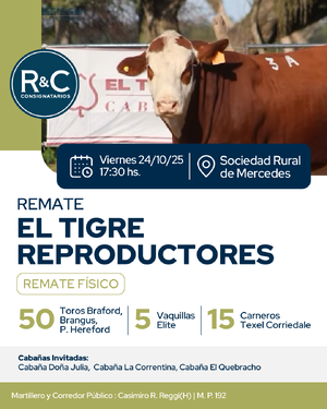 Remate El Tigre Reproductores