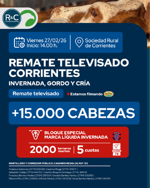 Remate televisado Corrientes 