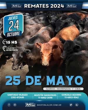 25 de Mayo Oct. 24´