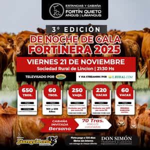 21 NOVIEMBRE Especial Gala Fortinera por TV Canal Rural