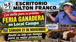 Feria mensual - Milton Franco