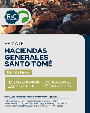 Haciendas generales Santo Tome 