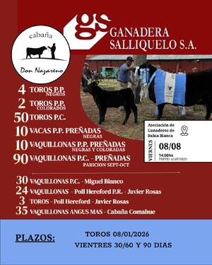 Remate de Cabaña don Nazareno