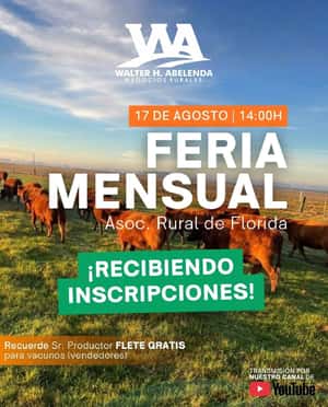 Feria mensual - Walter H Abelenda