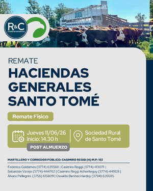 Haciendas generales Santo Tomé