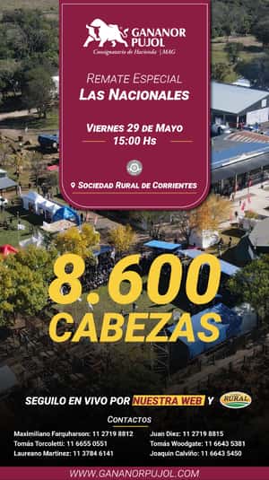 Remate especial Las Nacionales