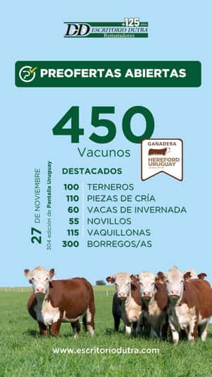 304º remate Pantalla Uruguay