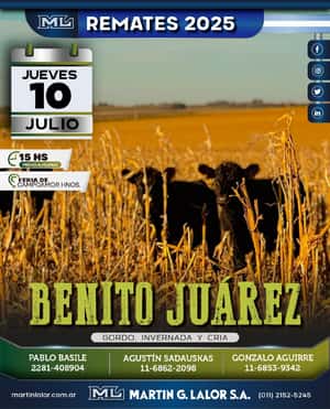 Benito Juárez (Julio 25´)