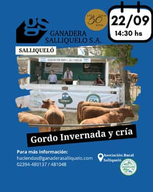 REMATE FERIA EN SALLIQUELÓ - Lunes 22 de Septiembre