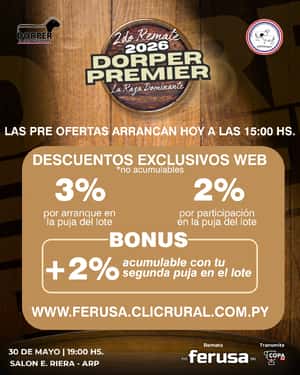 2° Gran Remate Elite Dorper