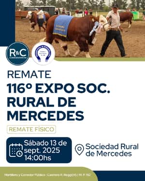 116° Expo Soc. Rural de Mercedes 