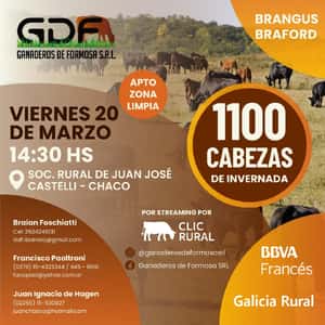 20 DE MARZO - Soc. Rural de Juan José Castelli