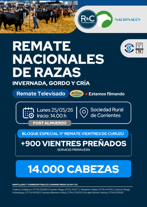 Remate Nacionales de Razas 2026